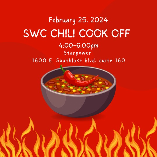 Annual Chili Cookoff (plus 1) 2025 Southlake Women's Club